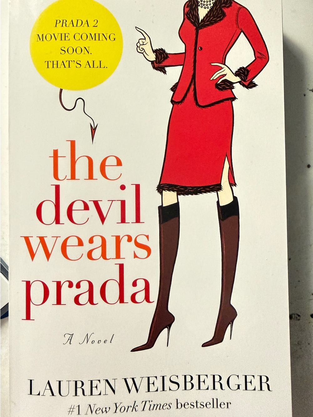 THE DEVIL WEARS PRADA soft cover book